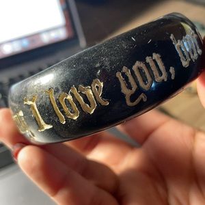 Rare Vintage Jessica Kagan Cush bangle